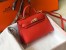 Hermes Kelly Mini II Sellier Bag in Piment Epsom Leather