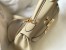 Hermes Kelly 25cm Retourne Bag in Craie Clemence Leather with GHW