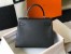 Hermes Kelly 25cm Sellier Bag in Black Epsom Leather with PHW