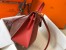 Hermes Kelly 25cm Sellier Bag in Red Epsom Leather with GHW
