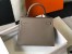 Hermes Kelly 25cm Sellier Bag in Taupe Epsom Leather with PHW