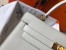 Hermes Kelly 25cm Sellier Bag in Craie Epsom Leather with GHW