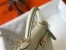 Hermes Kelly 25cm Sellier Bag in Craie Epsom Leather with GHW