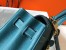 Hermes Kelly 28cm Retourne Bag in Blue Jean Clemence Leather with GHW