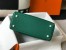 Hermes Kelly 28cm Retourne Bag in Malachite Clemence Leather with GHW