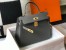 Hermes Kelly 28cm Sellier Bag in Etain Epsom Leather with GHW