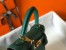 Hermes Kelly 28cm Sellier Bag in Malachite Epsom Leather with GHW