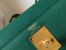 Hermes Kelly 28cm Sellier Bag in Malachite Epsom Leather with GHW