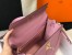 Hermes Kelly 28cm Sellier Bag in Mauve Sylvestre Epsom Leather with GHW