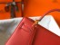 Hermes Kelly 28cm Sellier Bag in Red Epsom Leather with GHW