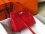 Hermes Kelly 32cm Retourne Bag in Red Clemence Leather with GHW