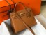 Hermes Kelly 32cm Sellier Bag in Gold Epsom Leather with GHW