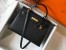 Hermes Kelly 32cm Sellier Bag in Black Epsom Leather with GHW
