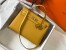 Hermes Kelly 32cm Sellier Bag in Yellow Epsom Leather with GHW