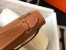 Hermes Kelly Pochette Clutch In Gold Epsom Leather