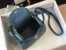 Hermes Lindy Mini Bag in Blue Agate Clemence Leather with PHW