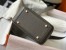 Hermes Lindy Mini Bag in Etain Clemence Leather with GHW