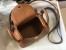 Hermes Lindy Mini Bag in Gold Clemence Leather with GHW