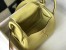Hermes Lindy Mini Bag in Jaune Poussin Clemence Leather with GHW
