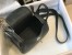 Hermes Lindy Mini Bag in Black Clemence Leather with PHW