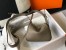 Hermes Lindy Mini Bag in Taupe Clemence Leather with GHW