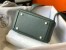 Hermes Lindy Mini Bag in Vert Amande Clemence Leather with GHW
