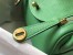 Hermes Lindy Mini Bag in Vert Criquet Clemence Leather with GHW