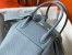 Hermes Lindy 26cm Bag in Blue Lin Clemence Leather with PHW