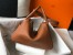 Hermes Lindy 26cm Bag in Gold Clemence Leather with GHW