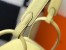 Hermes Lindy 26cm Bag in Jaune Poussin Clemence Leather with GHW