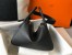 Hermes Lindy 26cm Bag in Black Clemence Leather with GHW