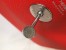 Hermes Lindy 26cm Bag in Red Clemence Leather with PHW