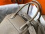 Hermes Lindy 26cm Bag in Tourterelle Clemence Leather with PHW