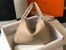 Hermes Lindy 26cm Bag in Trench Clemence Leather with GHW