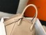 Hermes Lindy 26cm Bag in Trench Clemence Leather with GHW