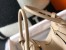 Hermes Lindy 26cm Bag in Trench Clemence Leather with GHW
