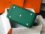 Hermes Lindy 30cm Bag in Malachite Clemence Leather with GHW