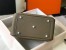 Hermes Lindy 30cm Bag in Taupe Clemence Leather with PHW