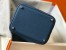 Hermes Picotin Lock 18 Bag in Blue Agate Clemence Leather with PHW