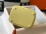 Hermes Picotin Lock 18 Bag in Jaune Poussin Clemence Leather with GHW