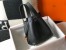 Hermes Picotin Lock 18 Bag in Black Clemence Leather with GHW