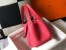 Hermes Picotin Lock 18 Bag in Rose Lipstick Clemence Leather with GHW