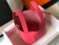 Hermes Picotin Lock 18 Bag in Rose Lipstick Clemence Leather with GHW