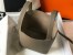 Hermes Picotin Lock 18 Bag in Taupe Clemence Leather with GHW