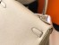 Hermes Kelly 25cm Retourne Bag in Trench Clemence Leather with GHW