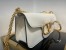 Valentino Large Loco Shoulder Bag In White Calfskin