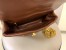 Valentino Roman Stud Medium Chain Bag In Dark Brown Nappa Leather