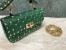 Valentino Rockstud Spike Small Bag in Green Nappa Leather