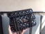 Valentino Rockstud Spike Small Bag in Black Crinkled Nappa Leather