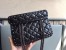 Valentino Rockstud Spike Small Bag in Black Crinkled Nappa Leather